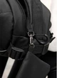 Женская сумка бананка через плечо Sambag Flex Pro черная вместительная городская с карманами 62268 - изображение 7