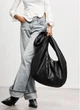 Женская сумка Sambag HOBO WEAVE черная 54x35x8 см эко-кожа для ноутбука 15.6 дюймов Sambag 55169 - изображение 6