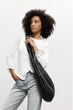 Женская сумка Sambag HOBO WEAVE черная 54x35x8 см эко-кожа для ноутбука 15.6 дюймов Sambag 55169 - изображение 9