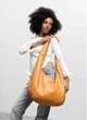 Жіноча сумка Sambag HOBO WEAVE помаранчева містка міська з екошкіри для ноутбука 15.6 дюйма 62281 - зображення 1