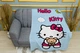 Плед однослойный Hello Kitty с медвежонком плюш 135x150 см - изображение 1