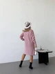 Сукня міді вільного крою RITA, колір Пудра світла розмір One Size - изображение 6
