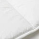 Ковдра для ліжечка, біла, 110x125 см IKEA LEN 600.285.10 - изображение 4