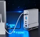 Хаб Док станция Deepfox-2520 13 в 1 с поворотной подставкой USB Type-C концентратор для ноутбука компьютера 13 портов - изображение 3