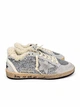 Зимние женские кеды Golden Goose светло-серые из натуральной замши на шерстяном меху в полной упаковке размер 41 - изображение 3
