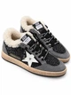 Зимние женские кеды Golden Goose серые из натуральной кожи и замши на шерстяном меху в полной упаковке размер 37 - изображение 3