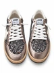 Жіночі кеди Golden Goose темно-сріблясті з натуральної шкіри у повному пакуванні розмір 36 - зображення 2