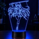 Світильник-нічник 3D лампа "Akame ga Kill" подарунок фанату манги аніме «Вбивця Акаме!». Світильник із Вашим улюбленним персонажем! (3DP224) - зображення 1