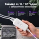 Електрична сушарка для взуття HYUNDAI H-06 з фіолетовим світлом, PTC-нагрівом, таймером 4/8/12 год, телескопічна, 12 Вт - зображення 2