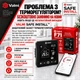 Электрический тёплый пол Valmi 9 м² /1800Вт/ 200 Вт/м² — тонкий нагревательный мат под плитку с сенсорным программируемым терморегулятором Valmi F71 Wi-Fi - изображение 4