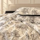 Простирадло на резинці MirSon 120x200+25 см 00-8 Black Flowers поплін (2200009708152) - зображення 3