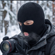 Балаклава вязаная классическая универсальная теплая зимняя балаклава-маска, защищающая от ветра и холода, One Size - изображение 3