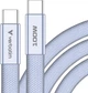 Kabel Verbatim USB Type-C - Type-C M/M 100W 1.2 m Purple (023942302780) - obraz 2