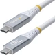 Кабель StarTech USB4 Type-C - Type-С M/M 20 Gbit/s 3 m White (CC3M20GUSB4CXW) - зображення 1