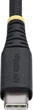 Kabel StarTech USB Type-C - Type-C M/M 1 m Black (USB2CC1MNCBR) - obraz 4
