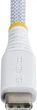 Kabel StarTech USB Type-C - Type-C M/M 0.15 m White (USB2CC15CMNCBRWH) - obraz 4