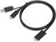 Kabel Targus USB Type-C - Type-C/Type A M/M 1 m Black (ACC1133GLX) - obraz 1