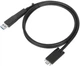 Kabel Targus USB Type-C - Type-C/Type A M/M 1 m Black (ACC1133GLX) - obraz 2