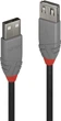 Kabel Lindy Anthra USB Type A - Type A M/F 2 m Black (4002888367035) - obraz 1