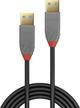 Kabel Lindy Anthra USB Type A - Type A M/M 2 m Black (4002888367523) - obraz 2