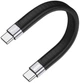 Kabel Equip USB Type-C - Type-C M/M 0.13 m Black (4015867241189) - obraz 1