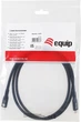 Кабель Equip USB Type-C - Type-C M/M 1.2 m Black (4015867243633) - зображення 4