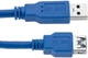Kabel Techly USB Type A - Type A M/F 3 m Blue (ICOC U3-AA-30-EX) - obraz 6