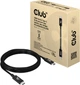 Kabel Club 3D USB Type-C - Type-C M/M 2 m Black (CAC-1575) - obraz 5