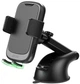 Автомобільний тримач 2E Wireless Charger з бездротовою зарядкою Qi 15W Black (2E-WCQ01-10) - изображение 1