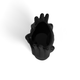 Ваза-стакан в форме лица для ручек и цветов MW218174 Черный - изображение 5