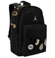Рюкзак Nike Air Jordan Backpack (25 L) черный с золотым логотипом 23 JD2623161GS-001, городской рюкзак Jordan с наклейками, рюкзак для ноутбука унисекс - изображение 7
