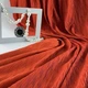 Ткань плащевая жатка IDEIA 150 см 130 гр/м2, 100% полиэстер, для курток, плащей и верхней одежды терракот 5279632 - изображение 6