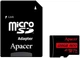 Карта пам'яті Apacer 128GB microSDXC Class 10 UHS-I U1 V10 A1 (AP128GMCSX10UB-R) + SD-адаптер - изображение 1