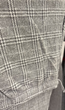 Мужская теплая пижама Gentleman Grey лонгслив и штаны в клетку big size серая 3XL - изображение 3