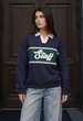 Женский свитшот стаф нулевой оверсайз флисовый с логотипом Staff nul logo oversize fleece XS-S (406123) - изображение 4
