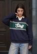 Женский свитшот стаф нулевой оверсайз флисовый с логотипом Staff nul logo oversize fleece XS-S (406123) - изображение 6