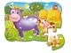 Пазли на магніті «Корова і теля» Vladi Toys (VT3205-55) - изображение 1
