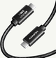 Кабель Axagon USB-C -USB-C 3.2 Gen 2x2 Power Delivery 100W 0.5 м Black (BUCM32-CM05AB) - зображення 2