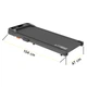 Дорожка беговая для ходьбы Cornix Lexi Walking Pad с функцией вибрации Black (JDT-0851342) - изображение 7