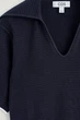 Джемпер із коміром матроса COS Sailor Collar Knitted Top Синій M (1346376002) - изображение 7