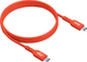 Кабель Club 3D USB-C - USB-C 2.0 Power Delivery 240W 1 м Orange (CAC-1511) - зображення 2