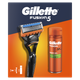 Подарунковий набір: станок для гоління чоловічий Gillette Fusion5 з 1 змінним картриджем, Гель для гоління Gillette Fusion5 200 мл - изображение 2