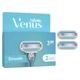 Змінні картриджі для гоління (леза) жіночі Gillette Venus Smooth, 2 шт - изображение 2