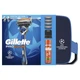 Подарунковий набір UEFA Champions League Special Edition: Станок Gillette Fusion5, Гель для гоління Gillette 200 мл + Косметичка - изображение 1