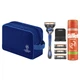 Подарунковий набір UEFA Champions League Special Edition: Станок Gillette Fusion5, Гель для гоління Gillette 200 мл + Косметичка - изображение 2