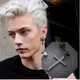 Сережки-цвяшки Хрестики TTM Stainless Steel (медична сталь) Довжина 3,2 см. - изображение 2
