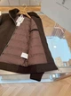 Brunello Cucinelli — мужская коричневая пуховая куртка-бомбер с меховым воротником 2XL - изображение 7