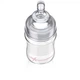 Пляшечка для годування Lovi Diamond Glass Baby Shower скляна 150 мл Рожева (74/104girl) Lovi 74/104girl 1086489 - зображення 2