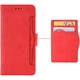 Чохол-книжка з кишеньками Deexe Wallet Stand для Xiaomi Poco C95 Pro - Red - зображення 2