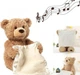 Ведмедик для мовлення Peekaboo Bear коричневий 30 см, музичний та інтерактивний - изображение 2
